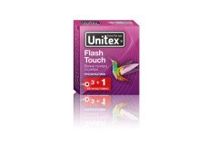 Презервативи Unitex Flash Touch 48 штук (12 упаковок по 4 шт.)