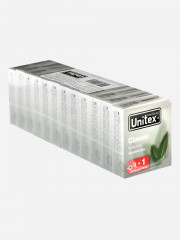 Презервативи класичні гладкі латексні з рясним мастилом Unitex Classic 48 штук (12 пачок по 4 шт.)